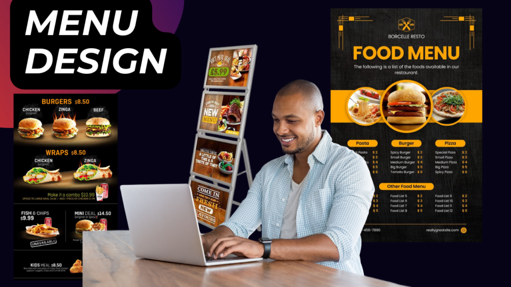 Menu design