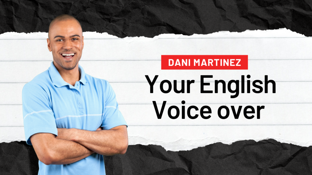 Your English Voice over